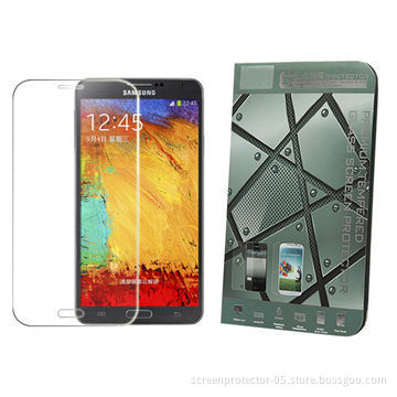 HD Anti-fingerprint Clear Screen Protectors for Samsung Note 4, Made of Imported PET Material